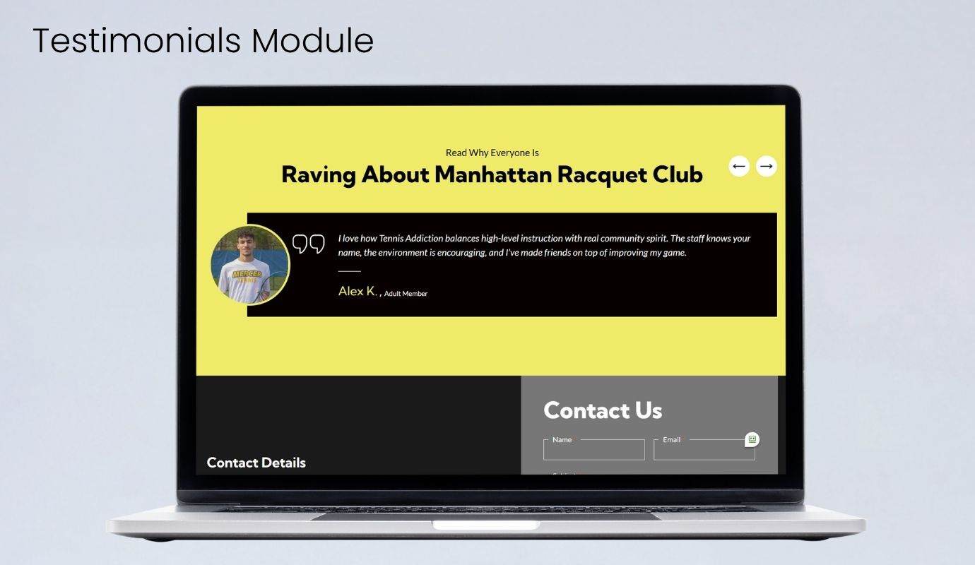 Testimonials Module